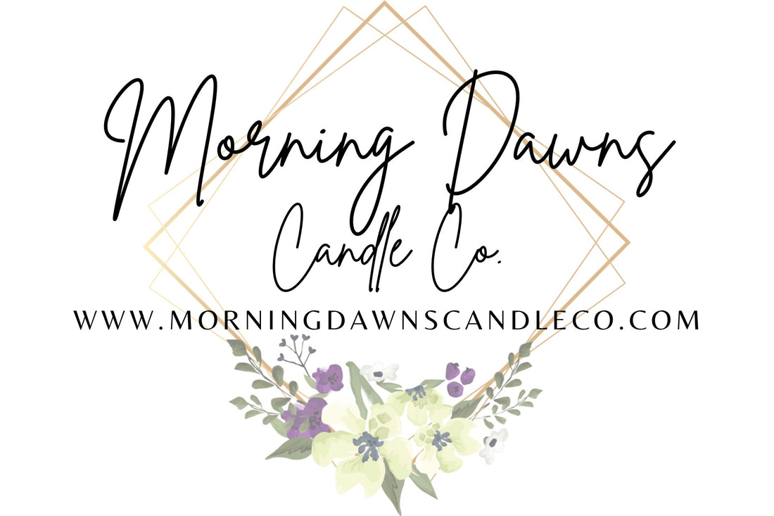 Morning Dawns Candle proudly offers natural clean-breathing aromas for your home