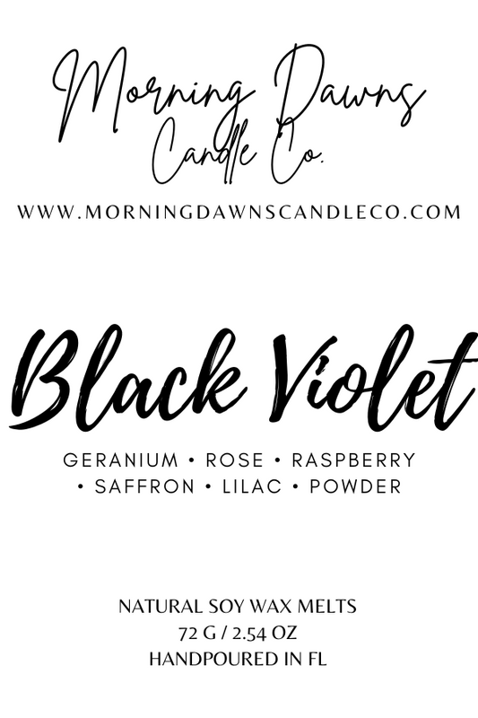 "Black Violet" / Black Violet & French Lilac Melts