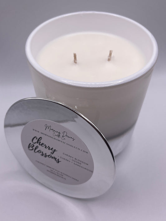 “Cherry Blossoms" Luxury Candle / Japanese Cherry Blossoms scented