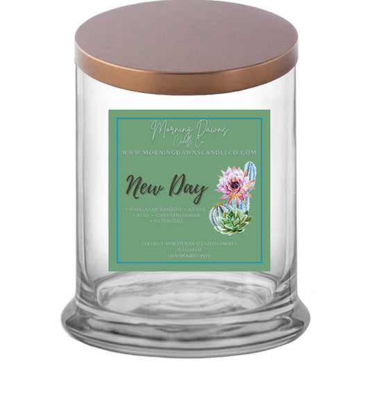 “New Day” Luxury Candle (Medium)